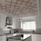 Ekena Millwork 29 78W x 29 78H x 14T Small Fowler Decorative Fretwork Wood Ceiling Panels, Cherry CELW30X30X0250FLRCH - alternate 5